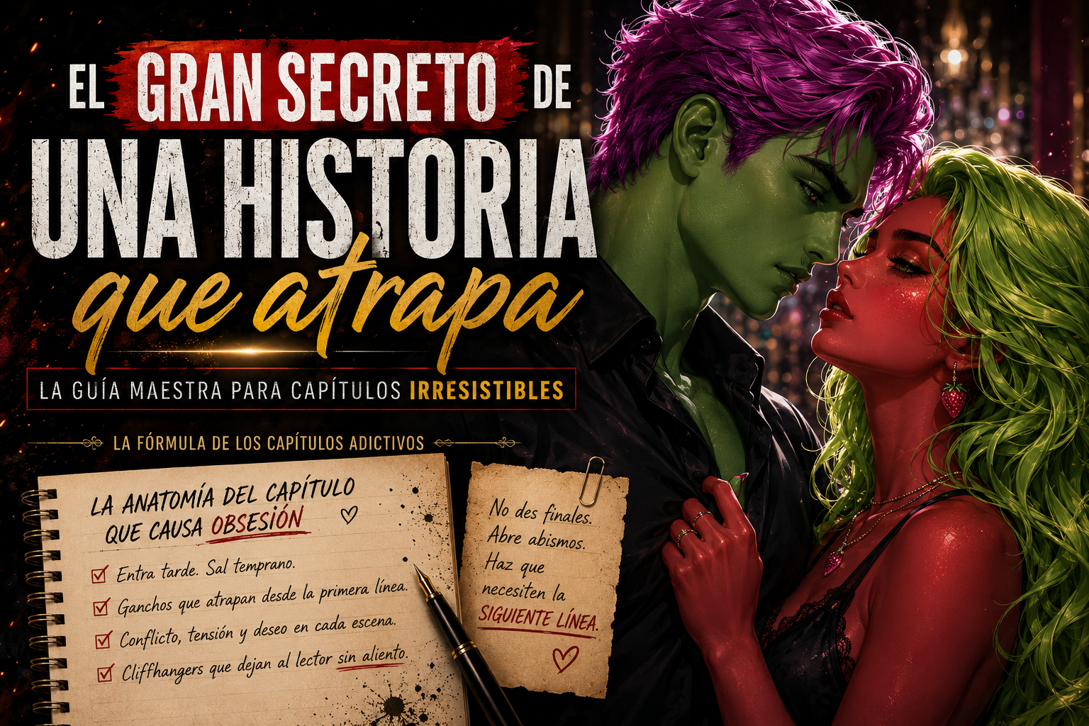 Cómo escribir capítulos adictivos